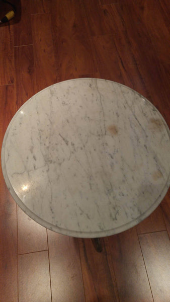 Marble side table