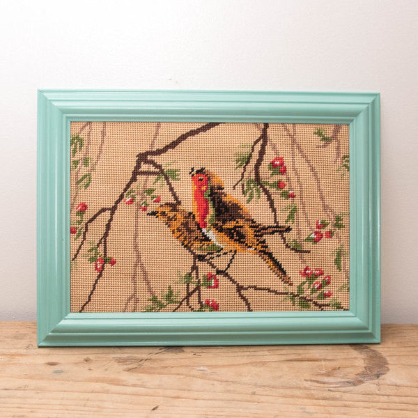 Vintage bird frame